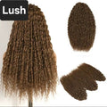 Blonde Deep Wave  Synthetic Crochet Hair 300gram