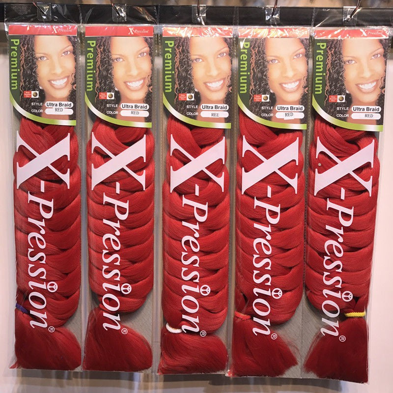 Xpression Ultra Braids Colour Red