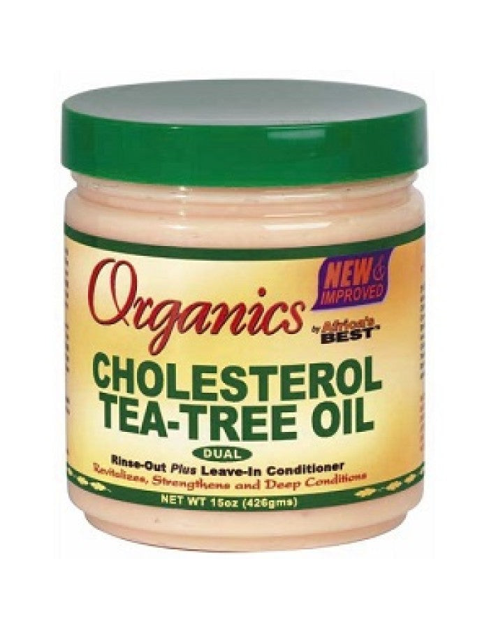 Organics Cholesterol Tea-Tree Oil Dual Conditioner