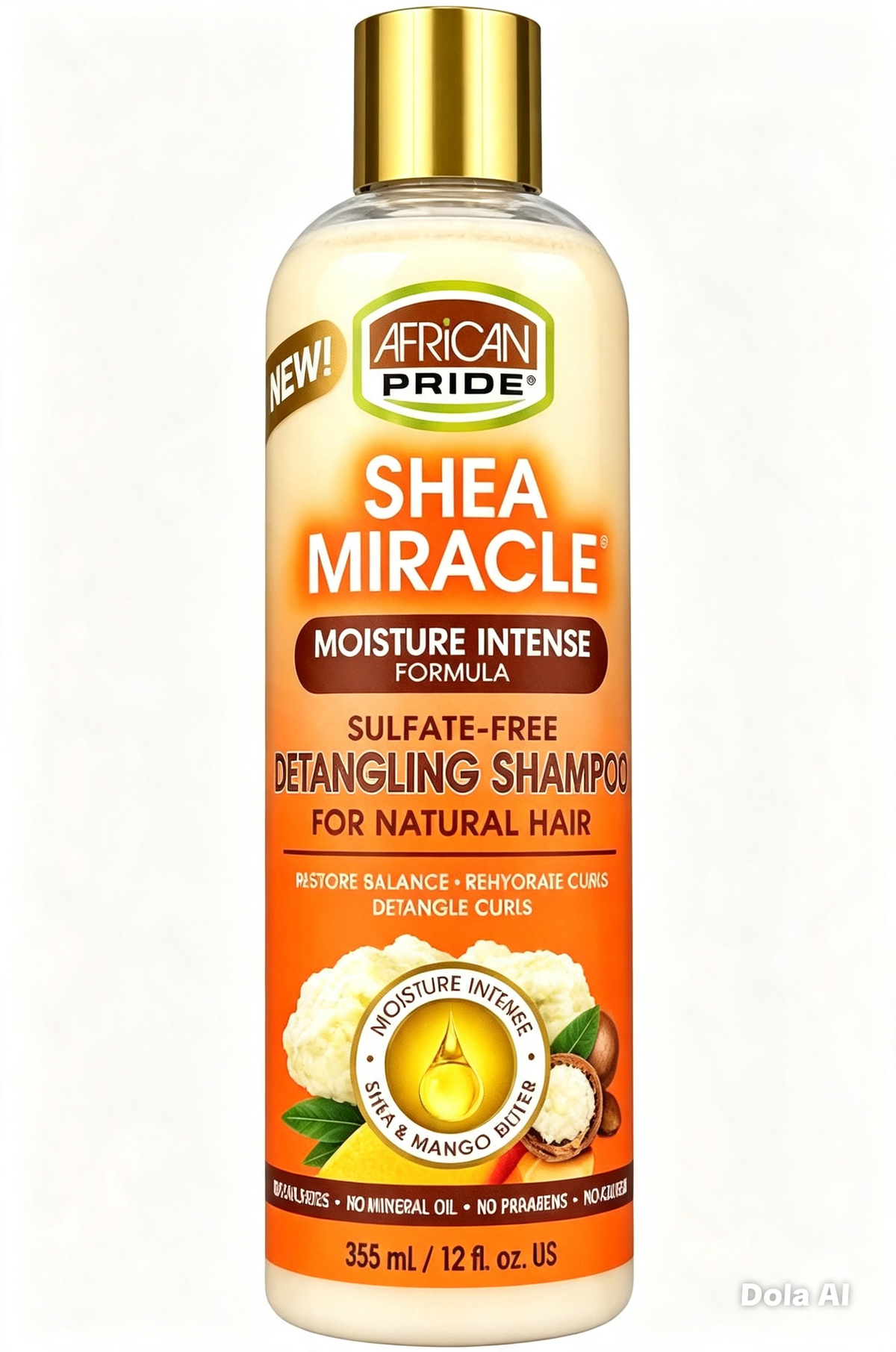African Pride Shea Miracle Detangling Shampoo