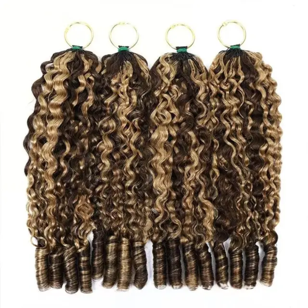 Miracle Knots Colour 4/27 Hightlight Burmese Curls
